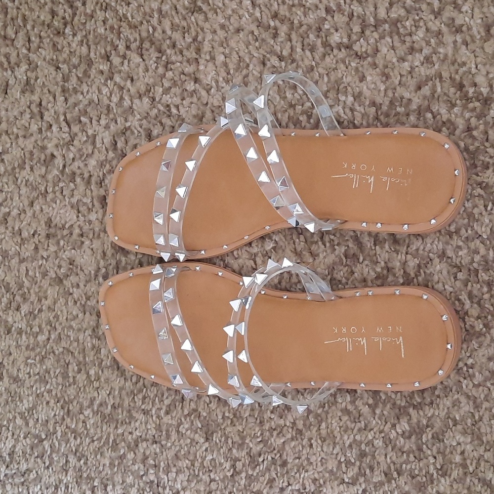 Studded sandals